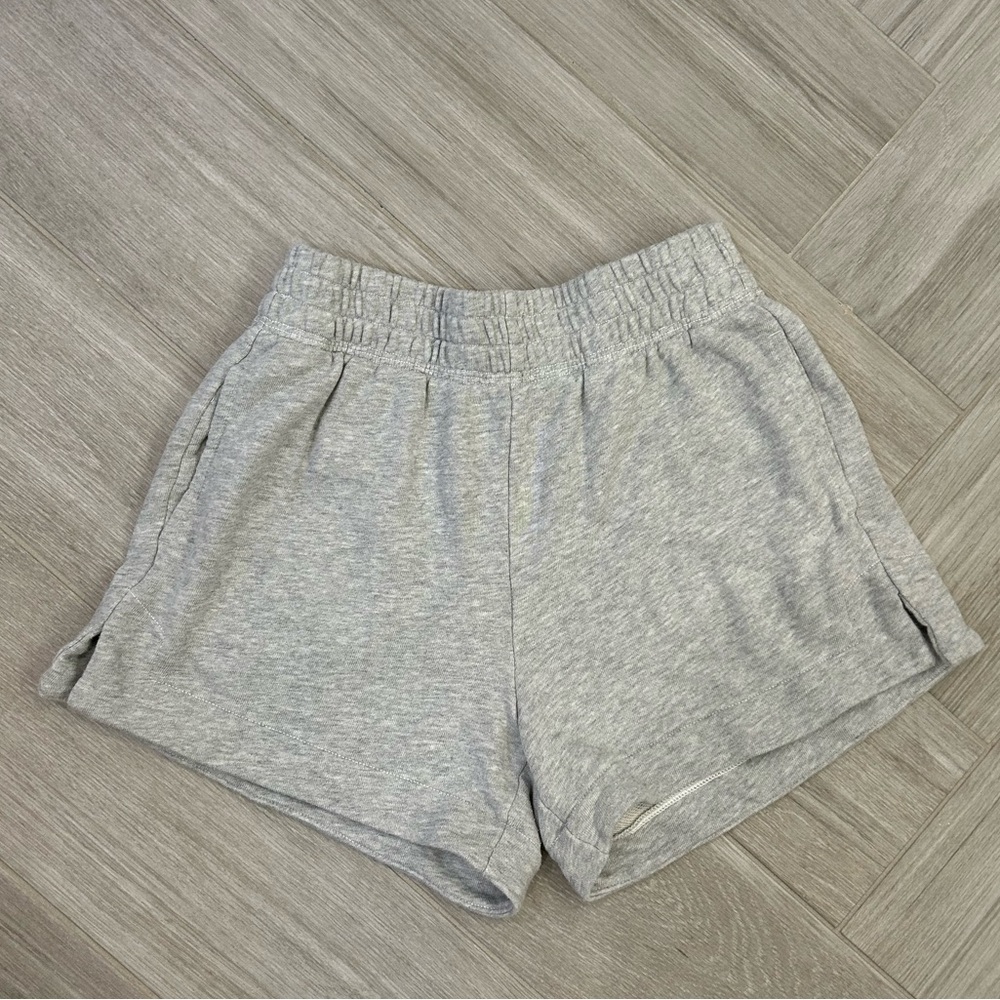 Aerie Light Gray Sweat Shorts Size XS